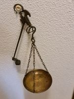 Antike Waage, Balkenwaage, Messing, Bronze, Deko, Vintage