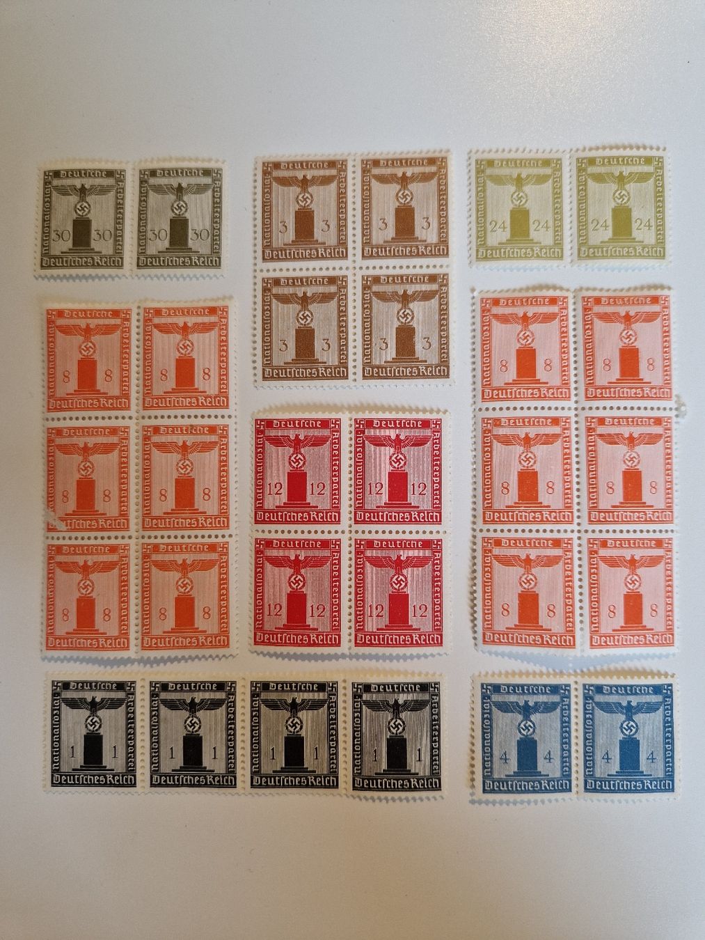 Tutti i francobolli: Deutsches Reich Dienstmarke Briefmarke postfrisch – Nuovo (secondo la descrizione) da St. Gallen venduto da Enrico_SG