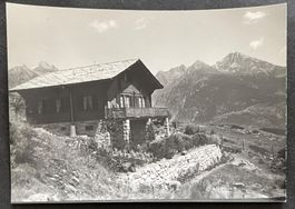 Chalet in Zeneggen/ Fotokarte ca 1960