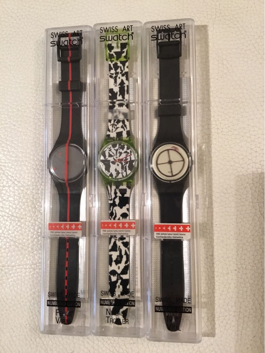 Swatch Orologi: Swatch 700 ans – Nuovo e nell'imballaggio originale da Neuchatel venduto da RinoICF