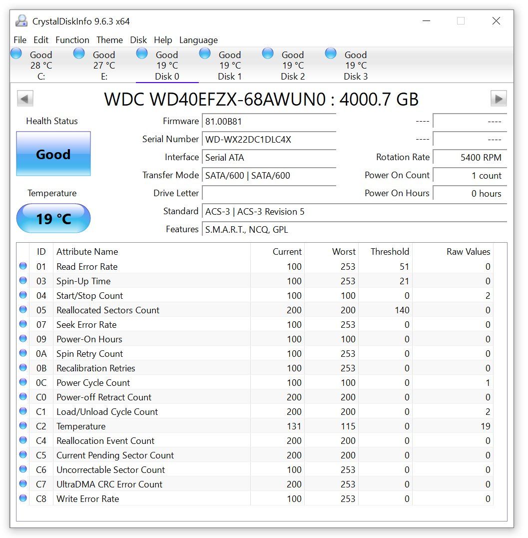 Western Digital Dischi rigidi: Neuwertige WD Red Plus 4.0 TB Festplatte – Usato da Meilen venduto da speedliq 2