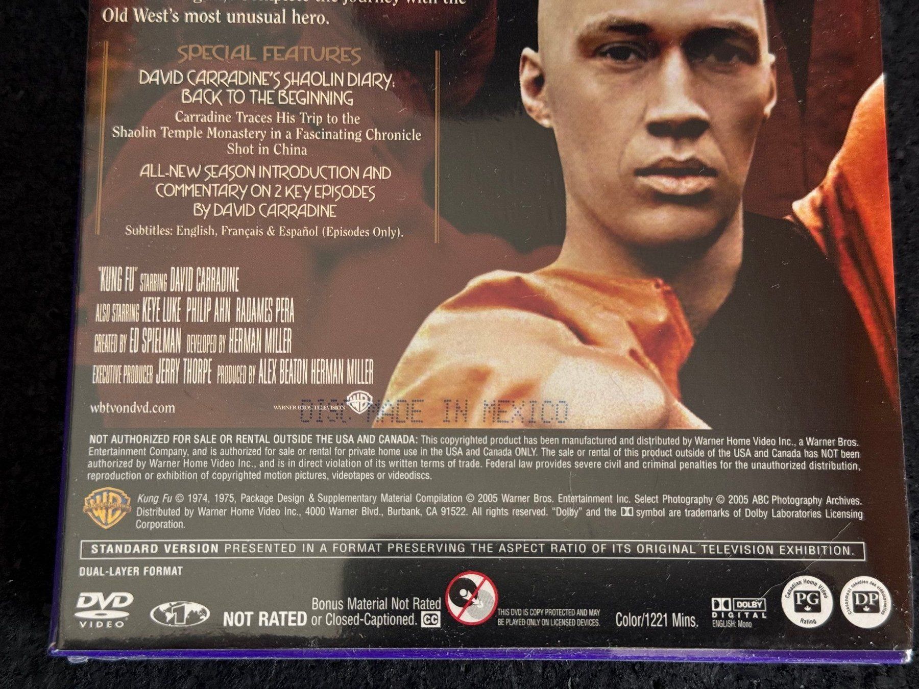 Tous les DVDs: KUNG FU The Complete Third Season DVD's EN Ländercode 1 ! – Neuf (Voir description) à Fribourg par tschjoly 3