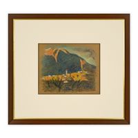 Luigi Taddei (1898-1992) Gemälde auf Papier