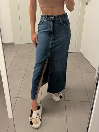 Jupe en Jeans RESERVED taille S, 100% coton 