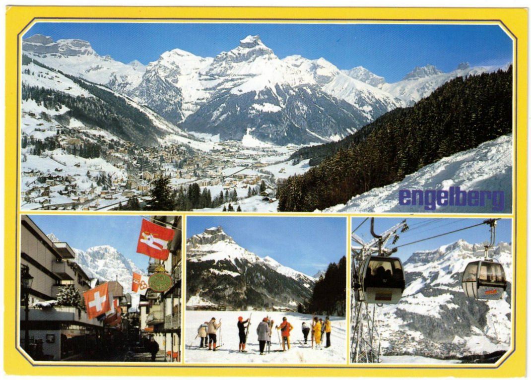 Cartes postales: Engelberg - 4 Bild AK – D'occasion à Binningen par Mountainrider