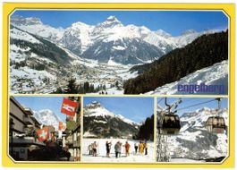 Engelberg - 4 Bild AK