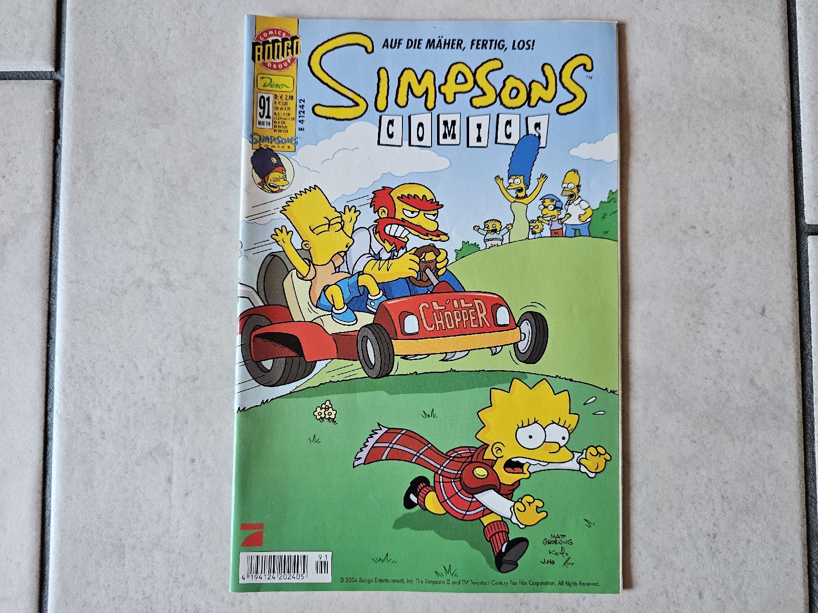 Comics: Simpsons Comic  -  Heft #91 – Gebraucht aus Schneisingen von backstore24