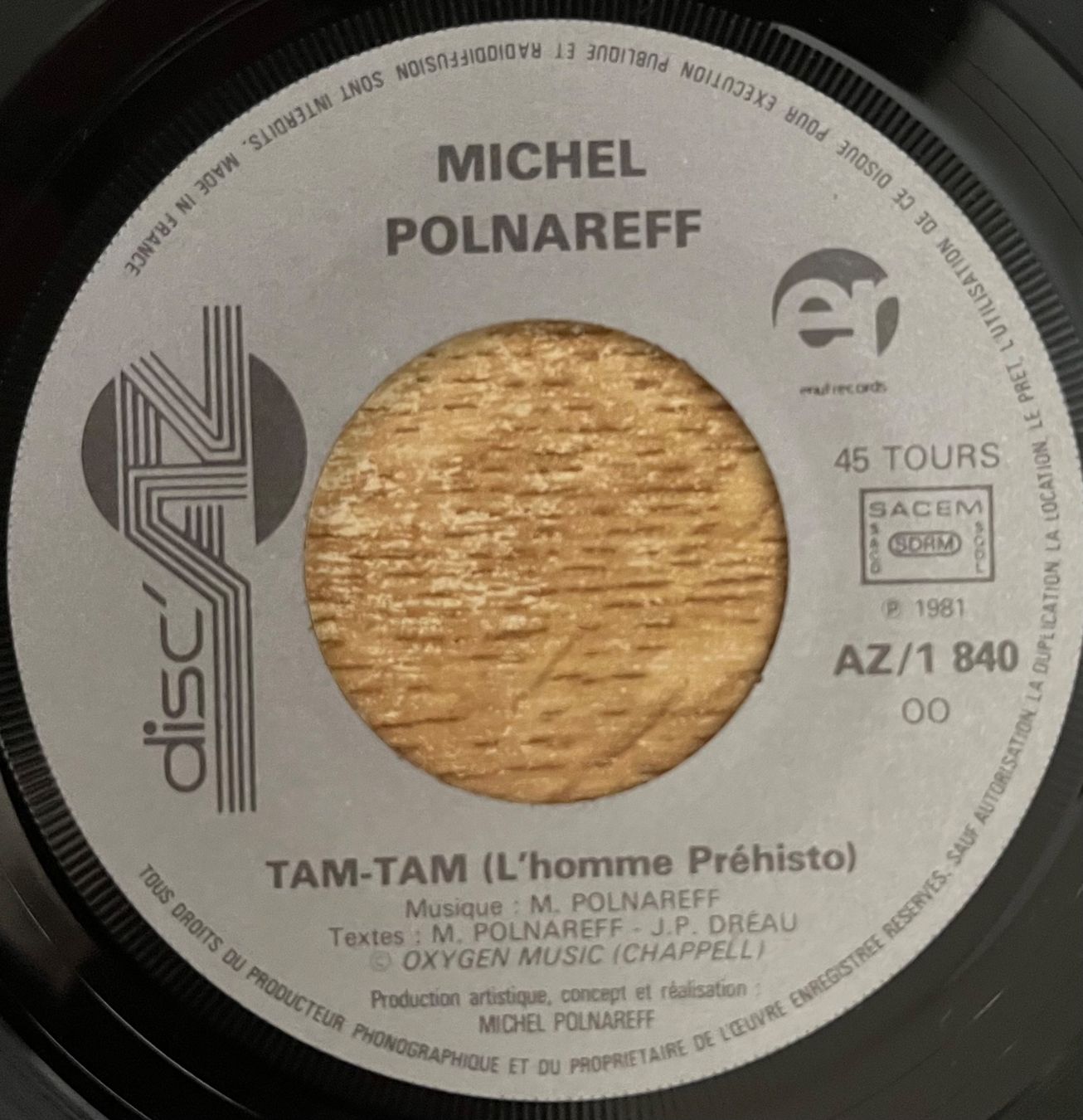 Vinyles: MICHEL POLNAREFF - JE T'AIME – D'occasion à Bussigny par vinyl-pas-cher 3
