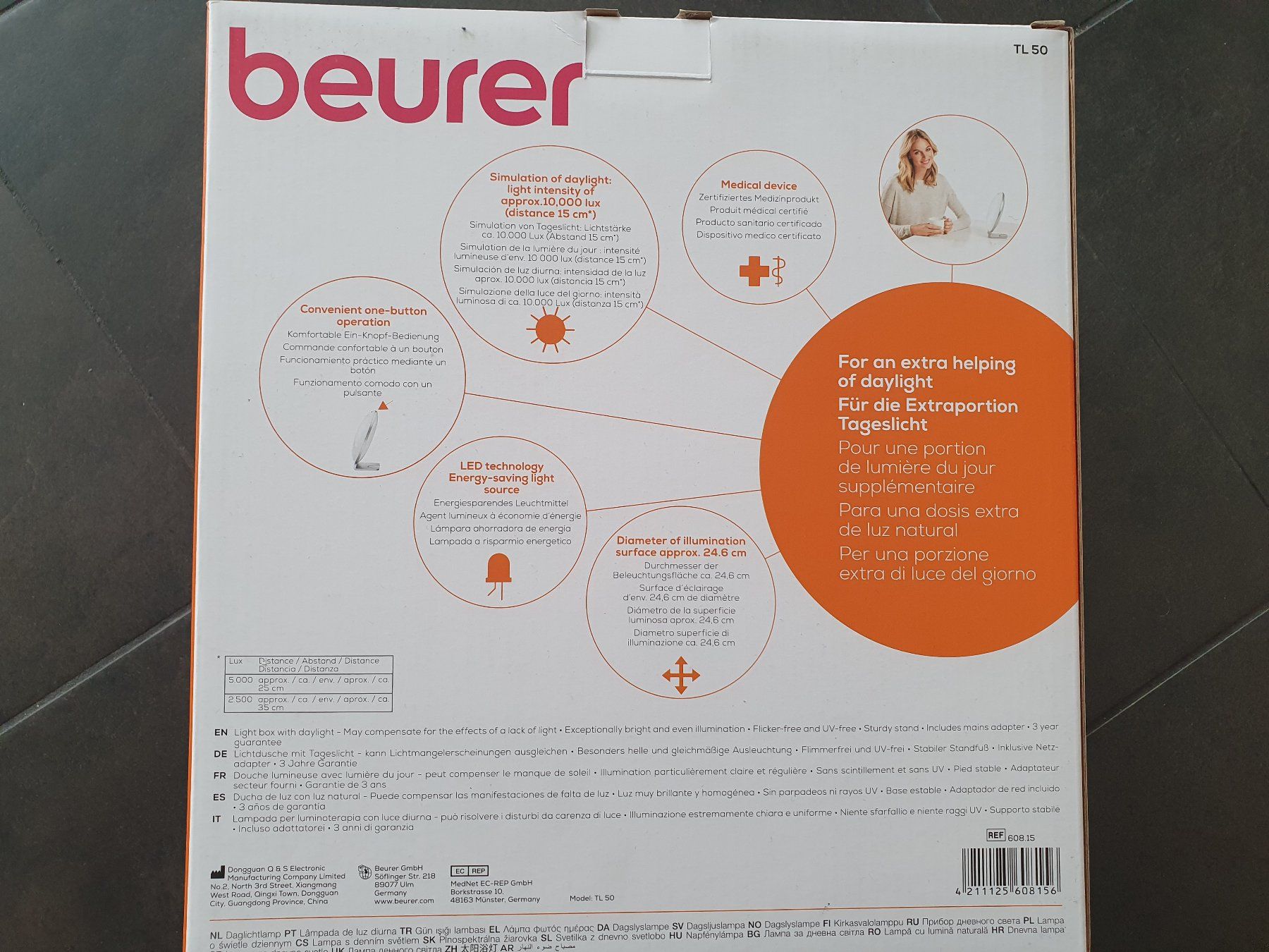 Beurer Attrezzature mediche: Beurer Tageslichtlampe TL50 – Usato da Frick venduto da Baghira84 4