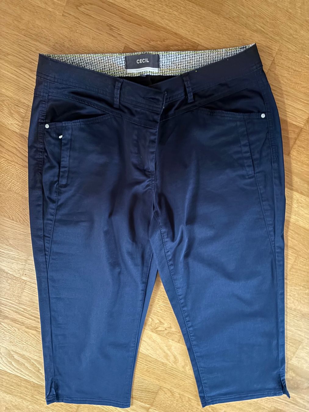 Cecil Hosen: Caprihose, Damenhose 3/4 lang,, blau,Gr 42 – Neu (gemäss Beschreibung) aus Grüsch von frifri06 1