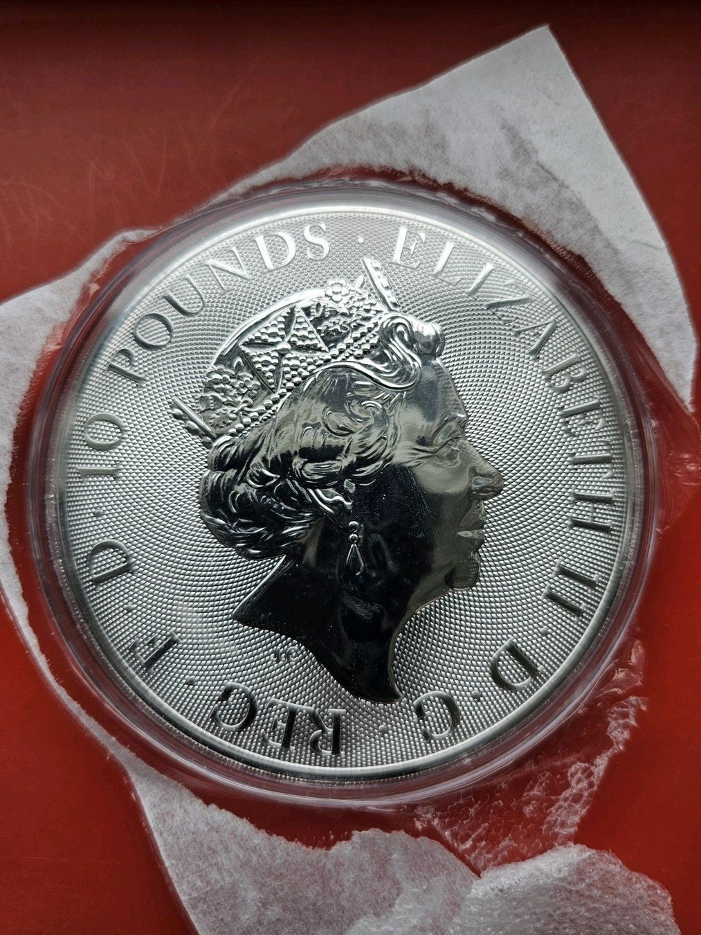 Tutti le monete: 10oz Tudor Beasts 2023 - Yale – Nuovo (secondo la descrizione) da Grenchen venduto da chaga1234 1