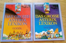 Das grosse Asterix Lexikon (Band 1 + 2) Von A bis Z!  ©'1990