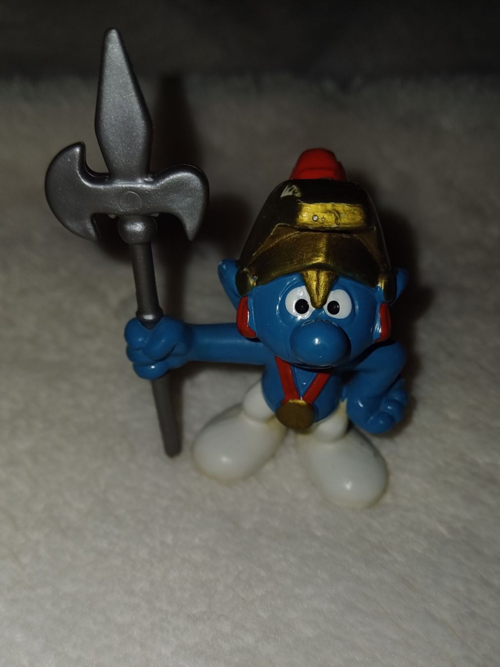 Statuette: Schlumpf Ritter - Vintage - Peyo – Usato da Würenlos venduto da Abracadabra26 5
