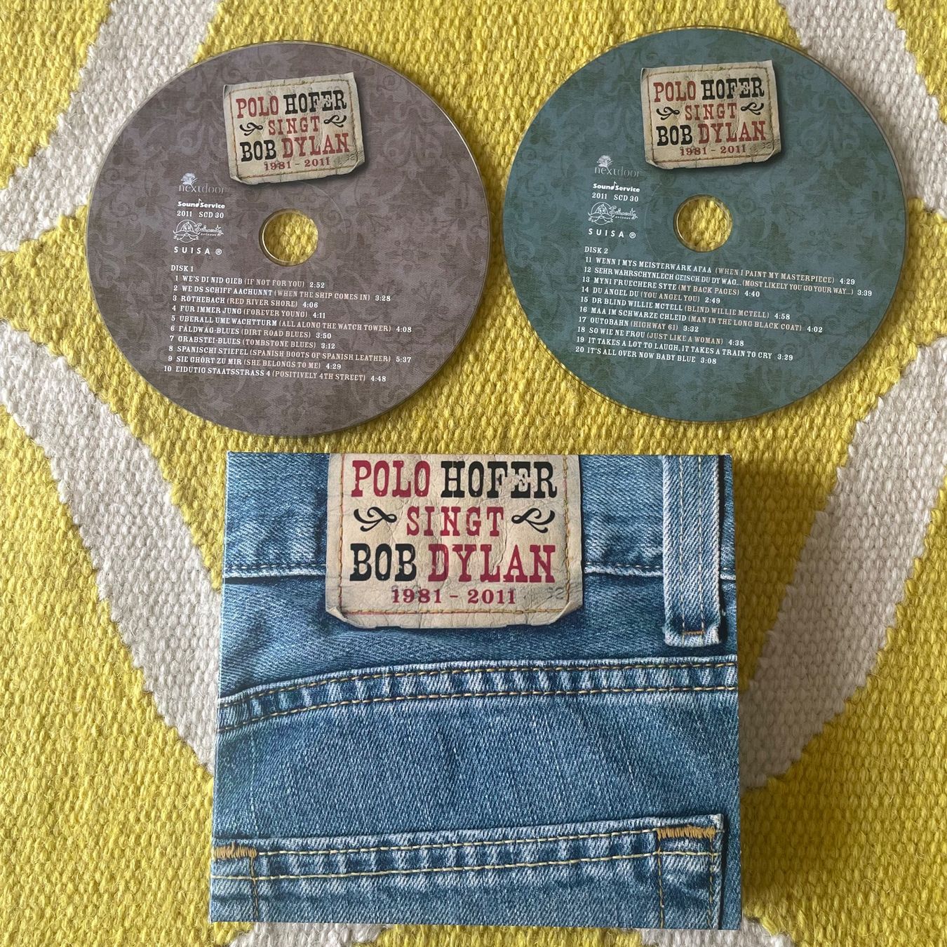CD: POLO HOFER-2CD BOB DYLAN 1981-2011 (DIGIPACK) – Usato da Rorschacherberg venduto da CD-Roli