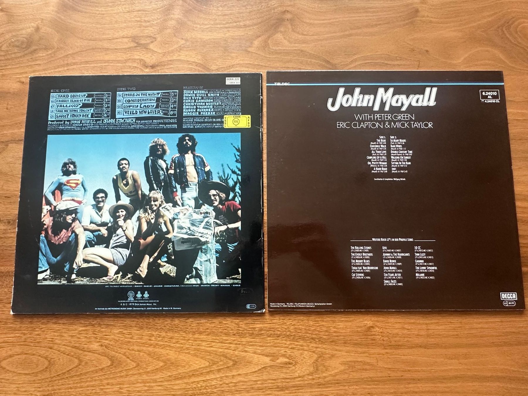 Dischi in vinile: 2 LP John Mayall, no more interviews u. With Peter Green – Usato da Amriswil venduto da Valk1 1