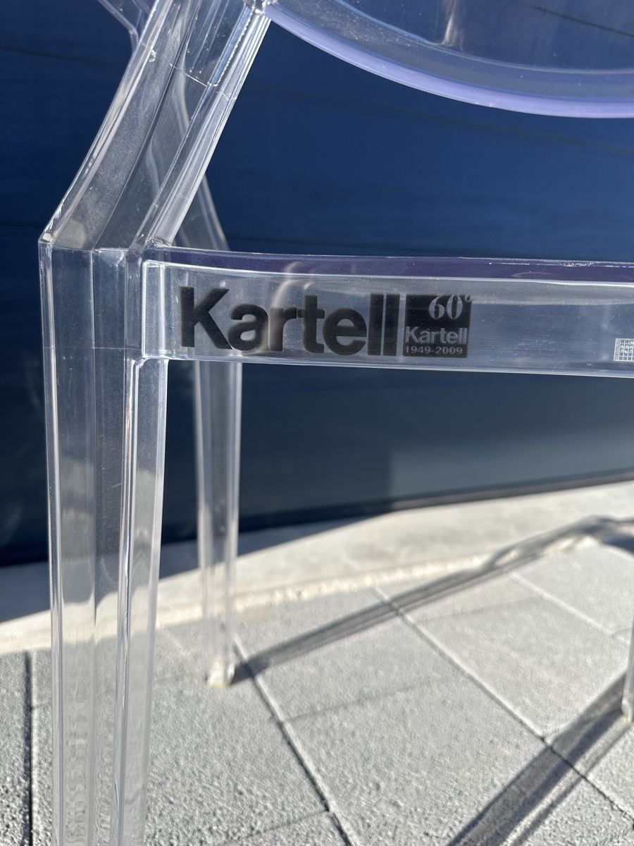 Kartell Stühle: Esstuhl Kartell - Louis Ghost – Gebraucht aus Gampelen von Outbid 4