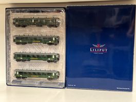 Liliput L350116 Set3 Schnellzugwagen der Gotthardbahn H0 DC