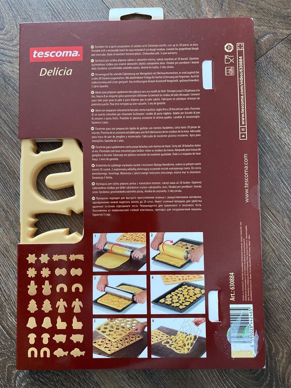 Teglie da forno: Tescoma Austechform 28 Guetzli auf einmal 23x33 cm – Nuovo e nell'imballaggio originale da Wolfwil venduto da Piccola87 1