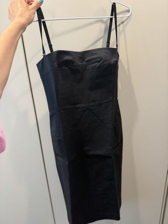 D&G black corset dress, size Italian 42