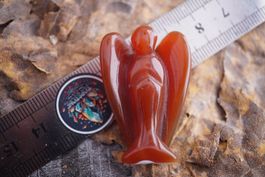 Karneol    Engel   Wow  –Edelsteinstube Rausverkauf