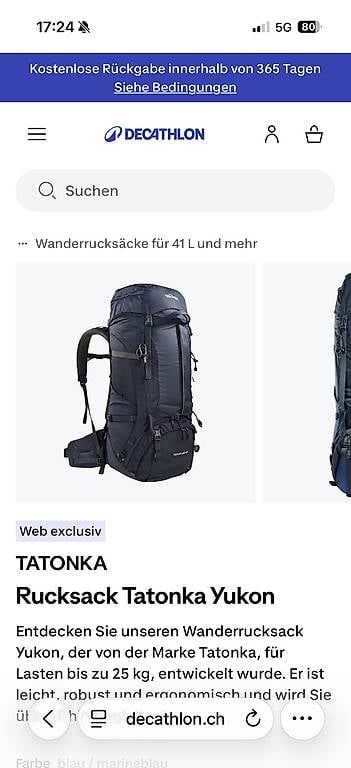 Tatonka Rucksäcke: Tatonka Rucksack – Gebraucht aus Leuggern von Andik.2001 3
