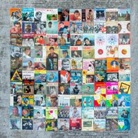 Lot 100 vinyles 45 tours EP France