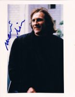 Gérard Depardieu 1948- Autogramm signiert Foto 20x25cm
