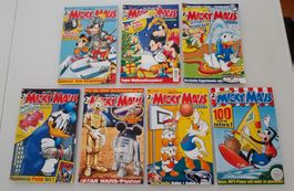 7 Stk. Michy Maus Hefte / Magazine gebraucht 2003/04/05