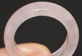 Stein Ring L-4604 – Rosa Quarz – 17,5mm Innendurchmesser