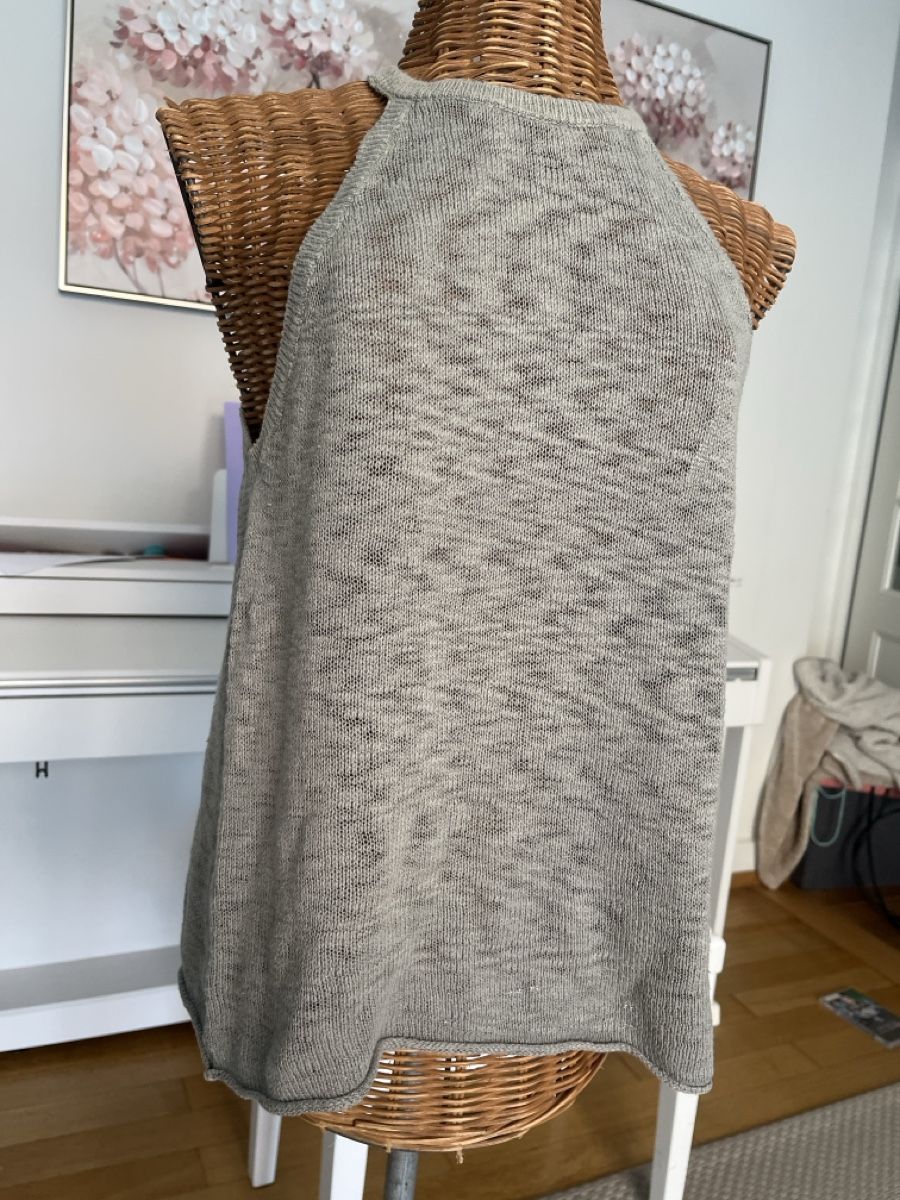 H&M Top: Stricktop H&M, Khaki, Baumwolle, S – Usato da Solothurn venduto da Bobesch08 2
