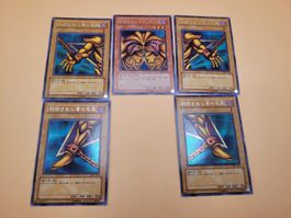 Exodia, die Verbotene, komplett, aus Beginners Pack, selten