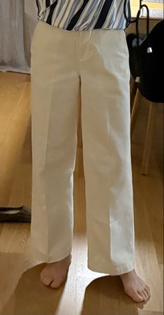 Aspesi Hose, neu, Gr. 32/34, cremeweiss
