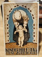 Litho PK / Kinderhilfstag Zürich 1913 Gelaufen 1913