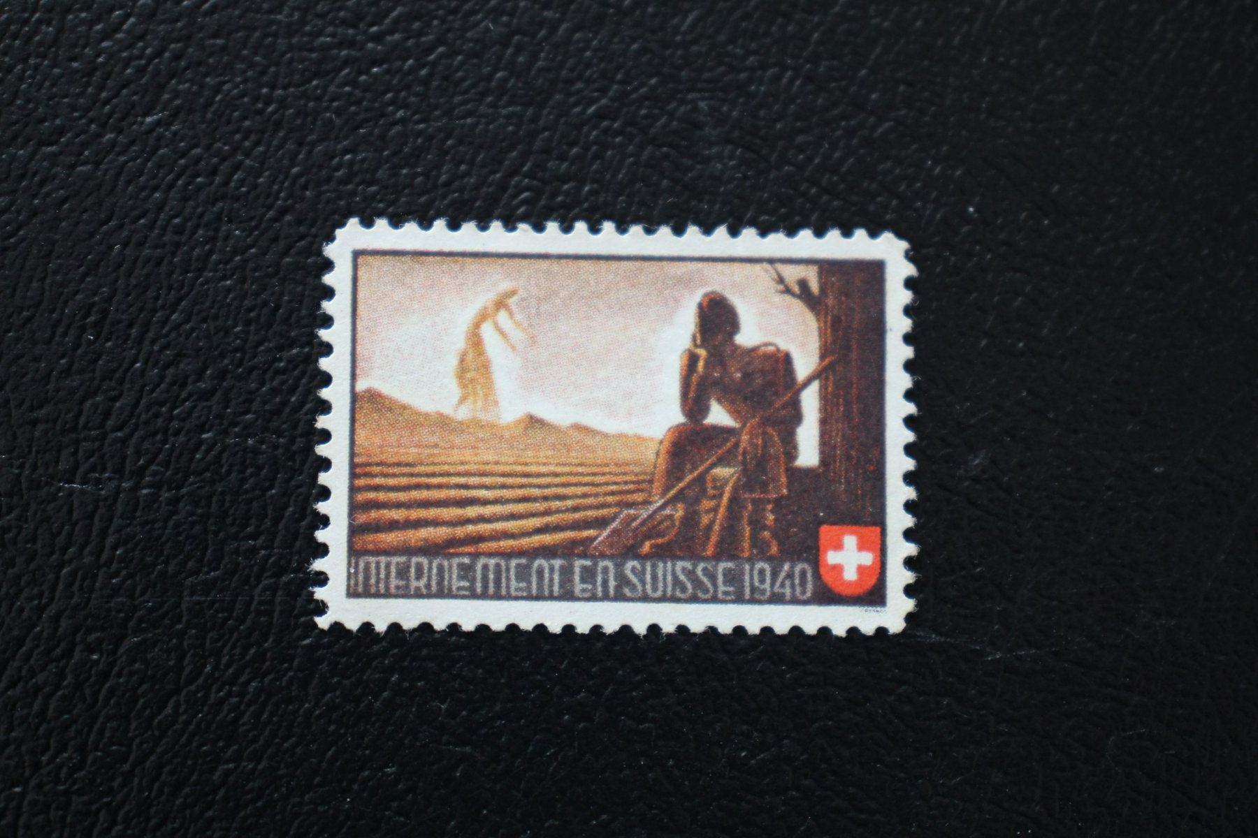 Tous les timbres: INTERNEMENT EN SUISSE 1940 – D'occasion à Wiedlisbach par Hrudolfo