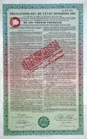 6,5% Königreich Ungarn, Budapest - 1924