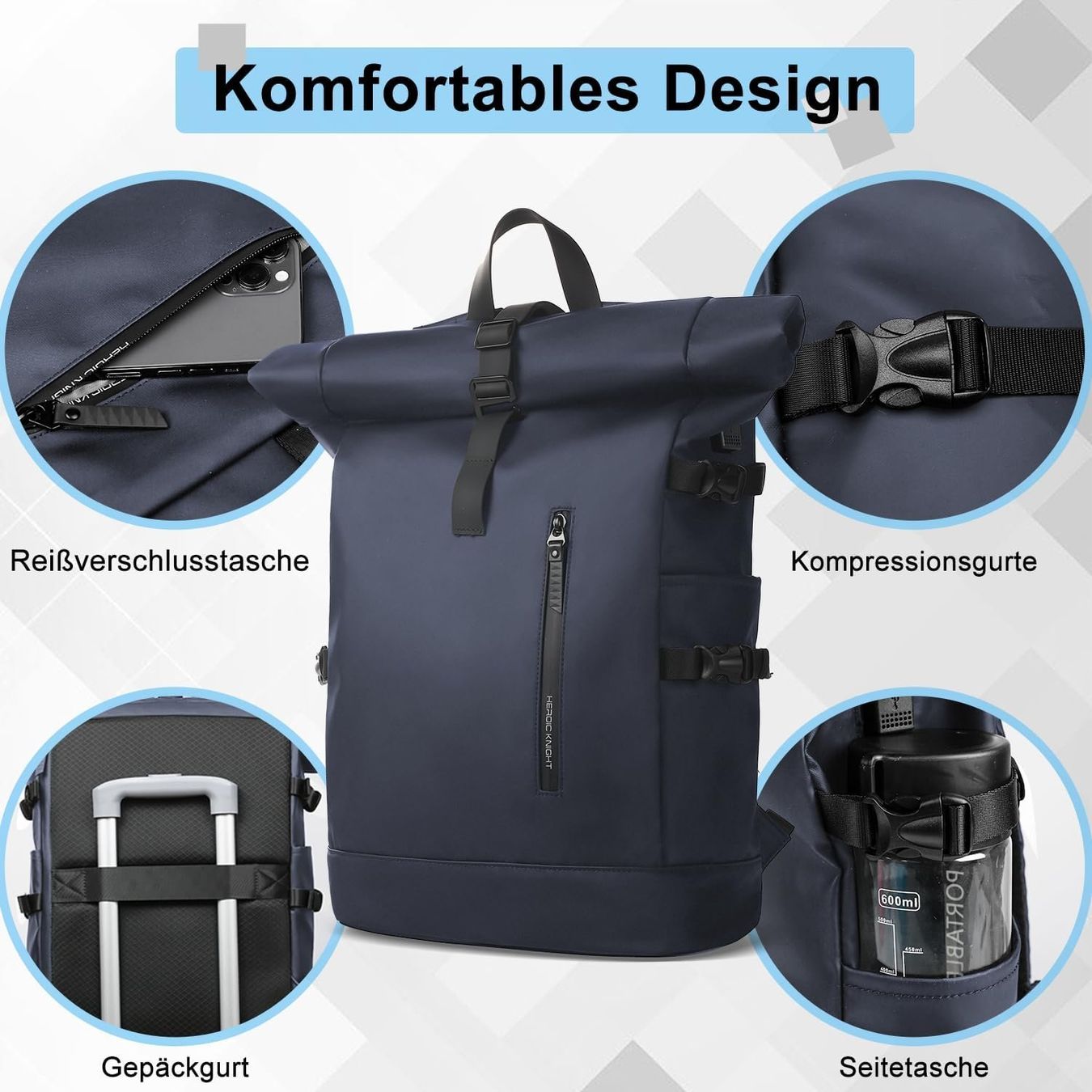 Rucksäcke: Rolltop Extendo Rucksack – Neu und originalverpackt aus Geneve von Titi2008 4