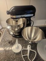 KitchenAid Artisan Küchenmaschine - Schwarz Top Zustand!