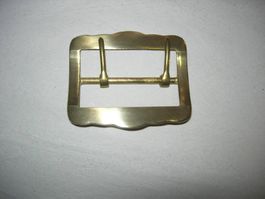 Messing Glockenriemenschnalle für 90 mm Riemen,