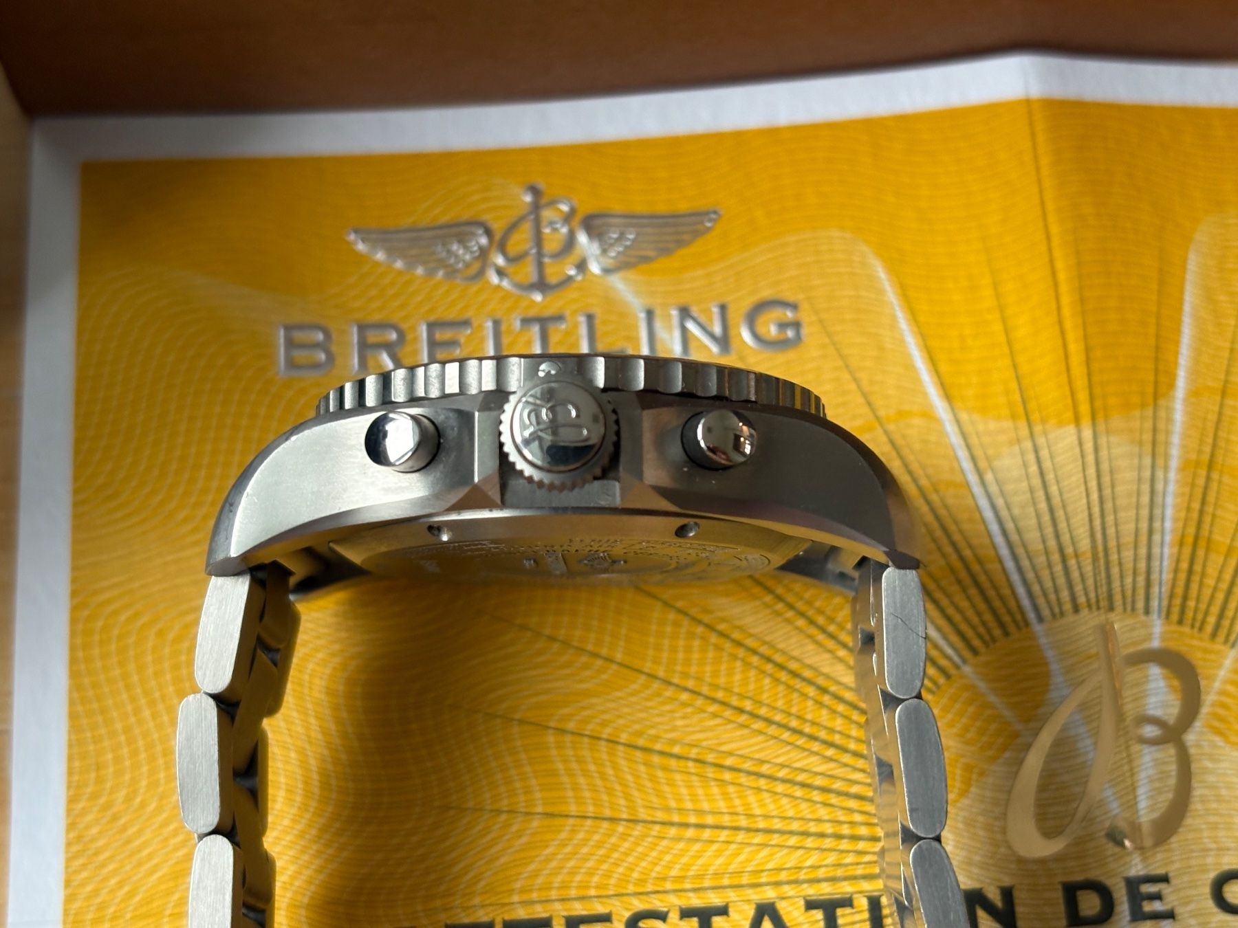 Breitling Orologi: BREITLING Cockpit B50 Titanium Fullset – Usato da Birsfelden venduto da Mynos 6