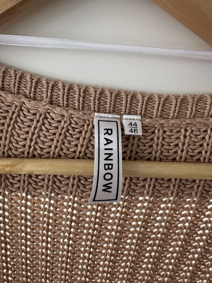 Cappotti: Strickmantel lang beige Gr 44/46 – Usato da Unterengstringen venduto da Homeseller 1