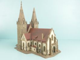 Spur Z Faller Vollmer Kibri Kirche Dom mit 2 Türmen