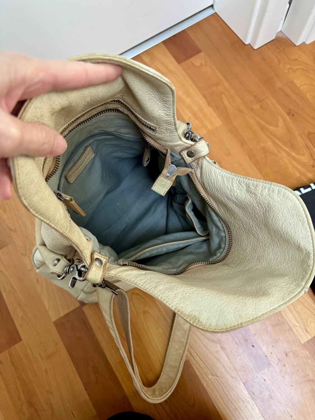 FredsBruder Borse da donna: Freds Bruder echt Leder Beuteltasche – Usato da Schüpbach venduto da 2ndHandRose 3