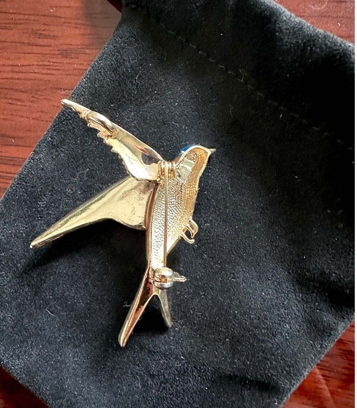 Broschen & Nadeln: EMAILLE KOLIBRI-BROSCHE – Gebraucht aus Zug von ale_8khf 1