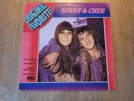 LP Vinyl: Sonny & Cher – Original Favorites - 1980