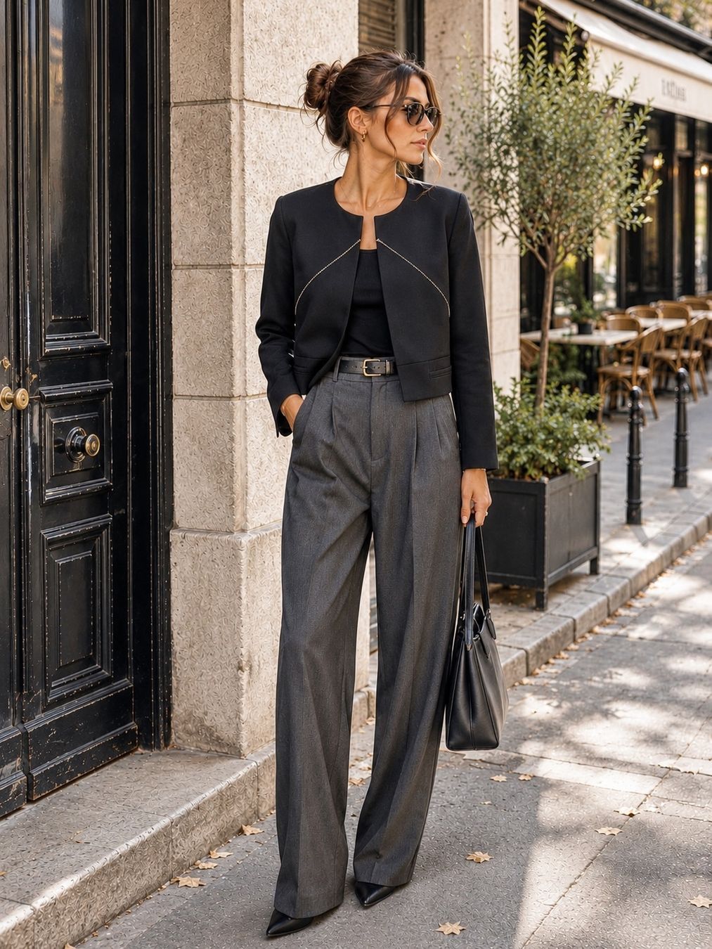 Maje Vestes: Maje Paris Cropped Blazer Gr. 38 Schwarz – Neuf (Voir description) à Wallisellen par Lan_82sz
