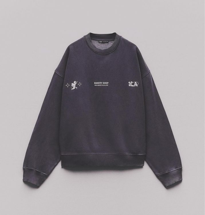 Hoodie Schwarzer Pullover Zara Hoodie Herren Schwarz Coole