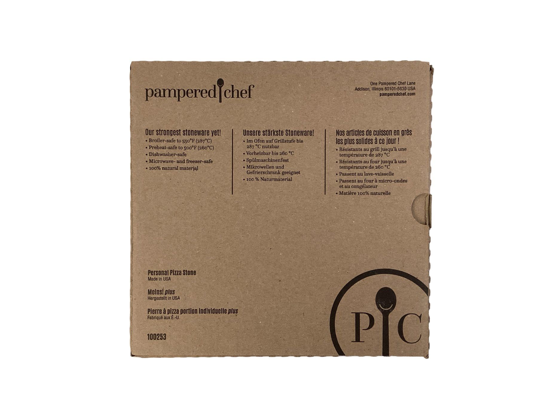Teglie da forno: PAMPERED CHEF Personal Pizza Stone – Nuovo e nell'imballaggio originale da Zürich venduto da Restwert_Zuerich 3