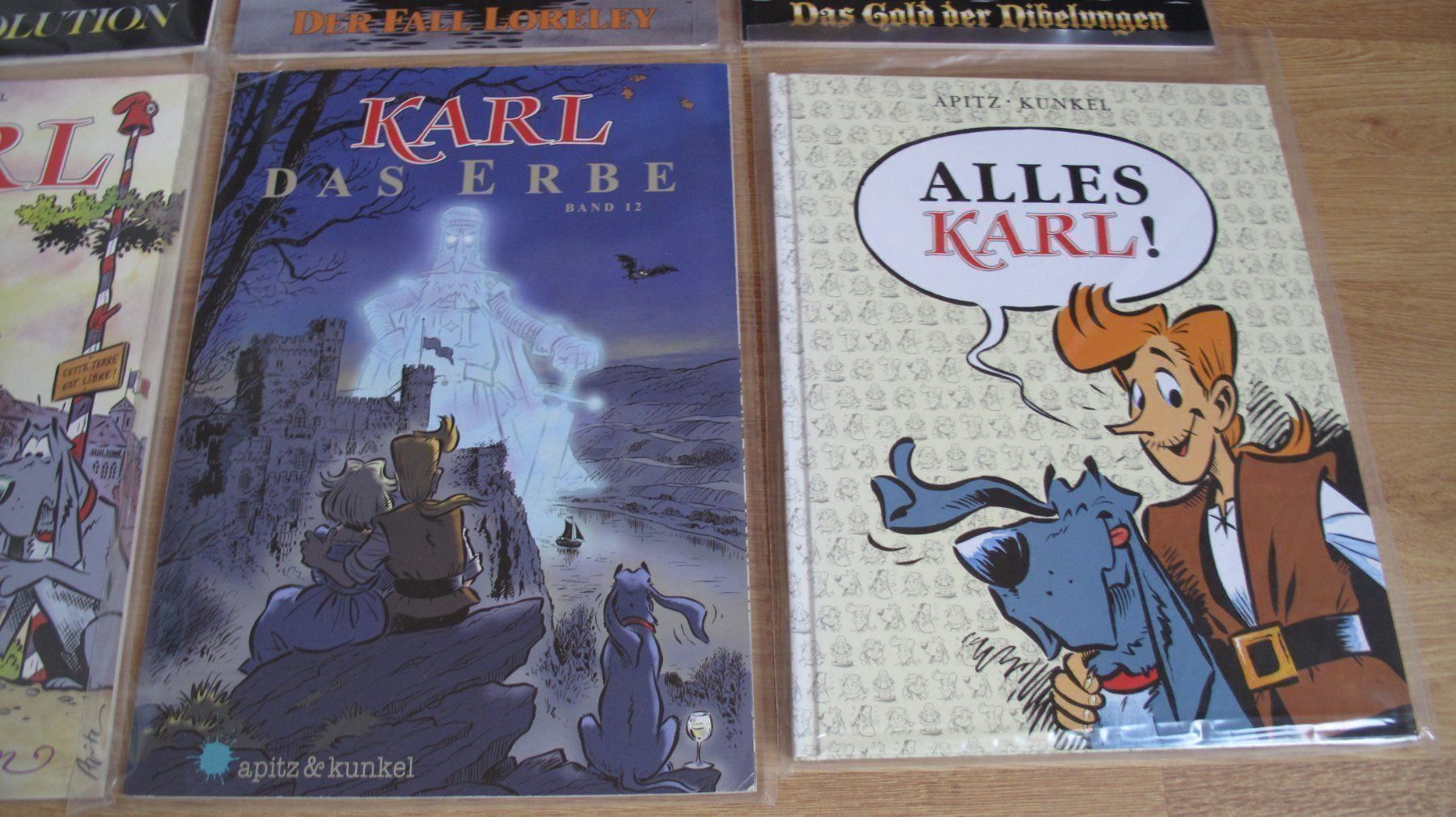 Fumetti: Karl / Sammlung 7 Comics & 1 Buch – Usato da Berg TG venduto da Volker-Kampfgarten 5