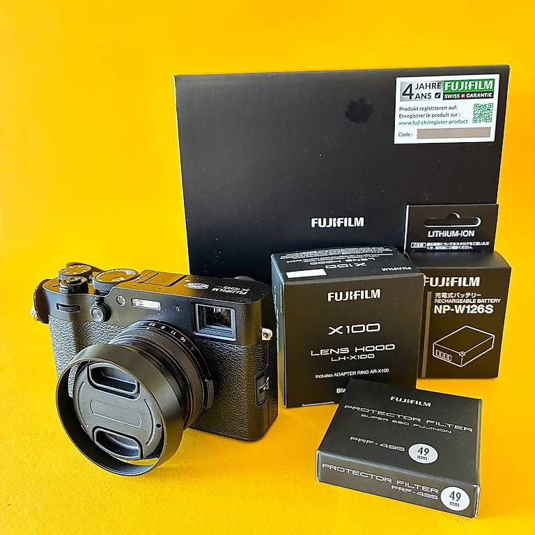 Fujifilm Kamera: Fujifilm X100VI Black.  NEUF   Aucun déclenchement. – Neu und originalverpackt aus Corcelles-Payerne von Jclau2