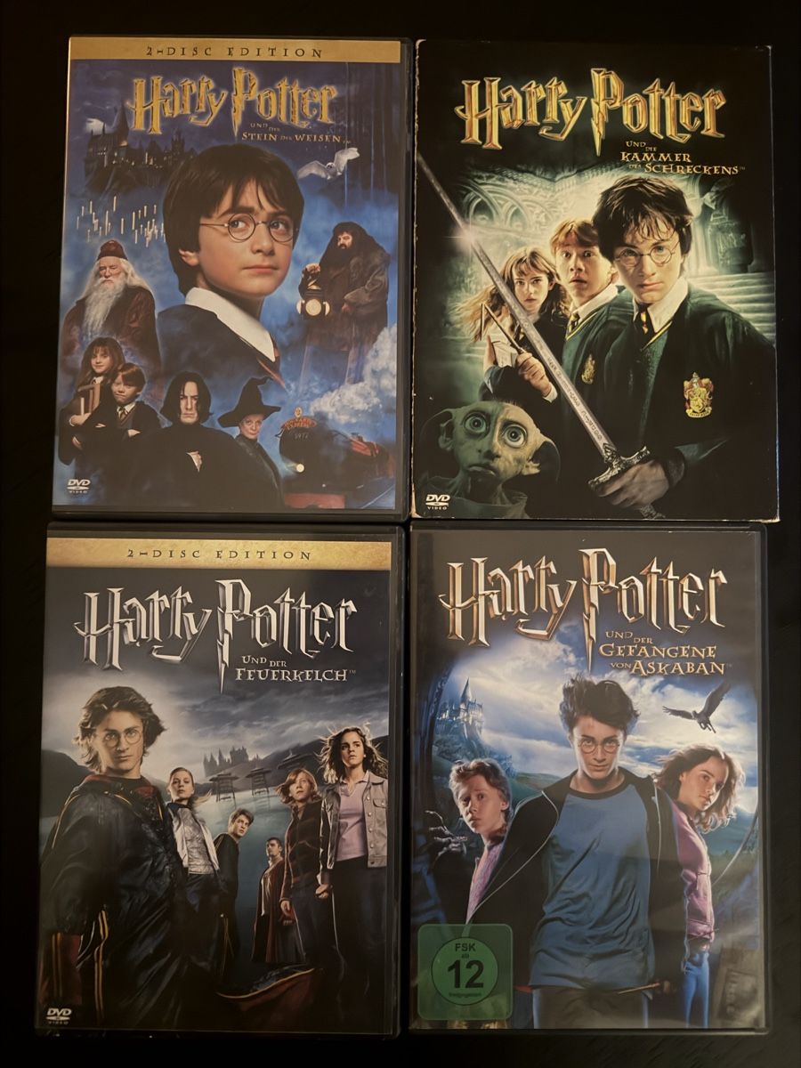 Tutti i DVDs: Harry Potter DVD Box Set 7 Filme gute Sammlung – Usato da Lausen venduto da EisAmStiel94